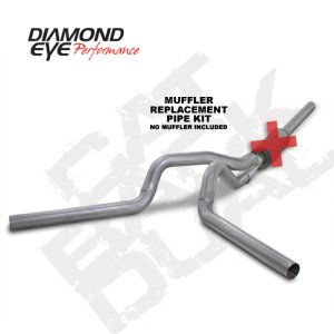 Dodge 2500 Performance Exhaust - Diamond Eye Performance - Cat Back - `04-`07